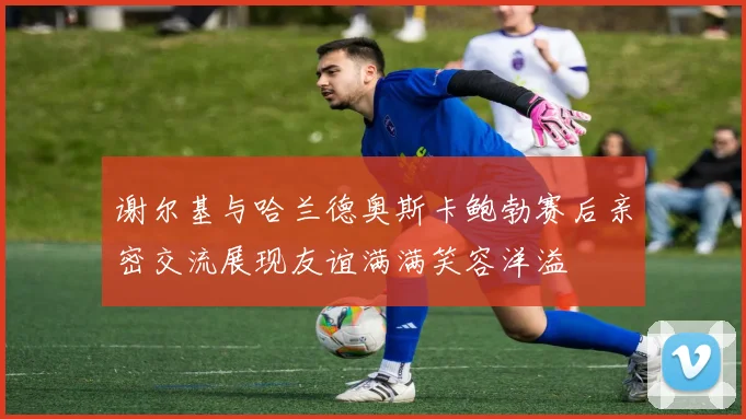 谢尔基与哈兰德奥斯卡鲍勃赛后亲密交流展现友谊满满笑容洋溢
